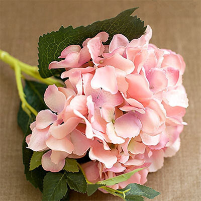 

FUNNYBUNNY Artificial Silk Flowers California Fake Beautiful Hydrangea Bunch Bouquet Flower for Home Wedding Decor Pack