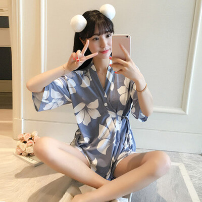 

Women Sleepwear set Ladies Loose Casual Fashion Sleepwear set V-neck Pajama