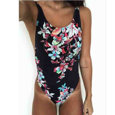 

Women One Piece Bathing Monokini Push Up Padded Bikini Swimsuit Swimwear