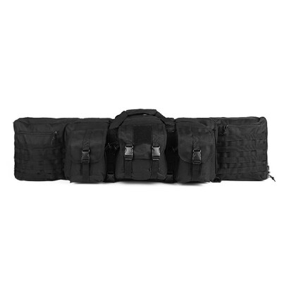 

45" Outdoor Padded Barrel Carrying Bag Hunting Gear Backpack Barrel Scabbard Bag with Shoulder Sling Strap
