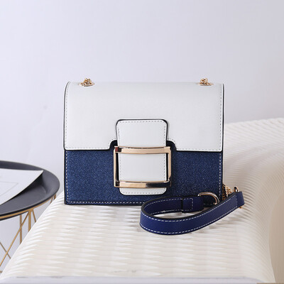 

Shangxin Chain Little Girl Chain Korean Edition Baitao One Shoulder Inclined Bag Ins Overfire Fashionable Inclined Span