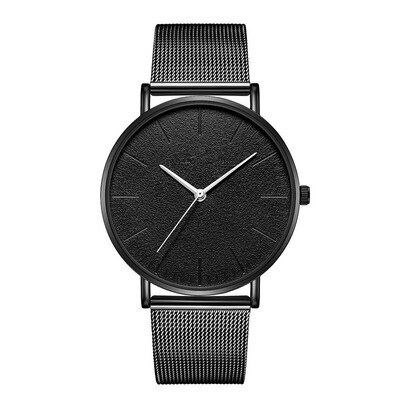 

RM Lady Women Watch Mesh Band Stainless Steel Analog Quartz Wristwatch Minimalist