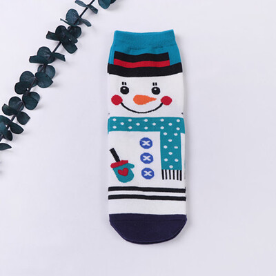 

Tailored Adult Women Men Cute Love Santa Claus Elk Snowman Christmas Socks