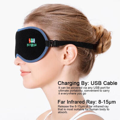 

Greensen Graphene USB Far Infrared Ray Heating Eye Mask Relieving Dark Circle Eye Mask USB Eye Mask USB Heating Eye Mask