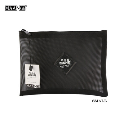 

Toponeto MAANGE Portable Travel Cosmetic Bag Makeup Case Pouch Toiletry Wash Black