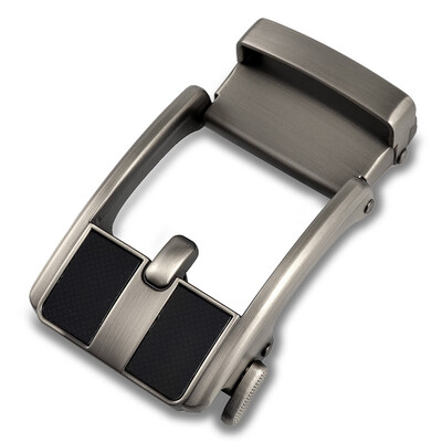

New alloy needle like automatic buckle mens belt waistband buckle business fashion belt head men belts leather luxury brand