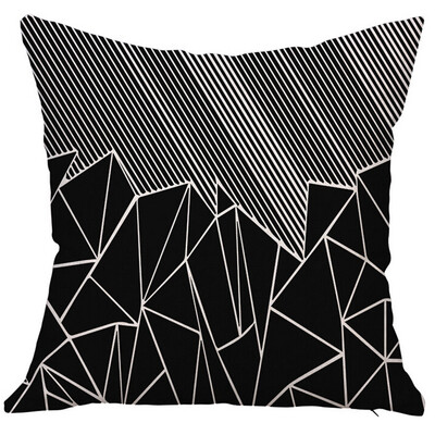 

〖Follure〗Square Pillow Cover Cushion Case Toss Pillowcase Hidden Zipper Closure