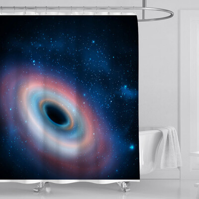 

〖Follure〗New Waterproof Shower Curtain with 12 Hooks 3D Printed Bathroom Polyester
