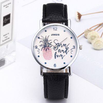 

Jinshi fashion trend belt watch female Korean casual fashion watch personality female watch