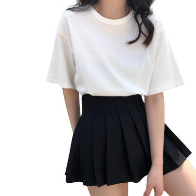 

Leisure Women T-Shirt Solid Color Elbow Sleeve Backless Summer Fashion Tops