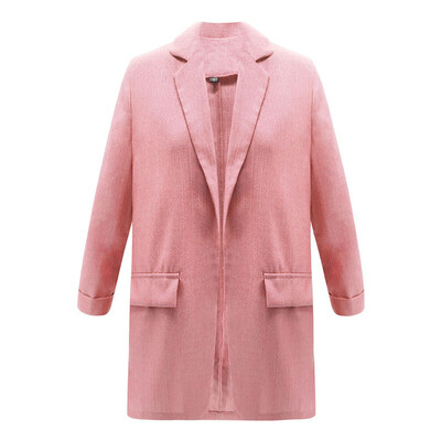 

Womens Long Sleeve Slim Blazer Suit Coat Ladies Work Jacket Formal Work Suit