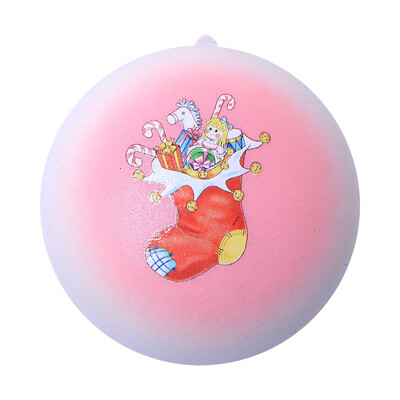 

Gotoamei Christmas Gift Sock Slow Rising Scented Relieve Stress Toy Key Pendant