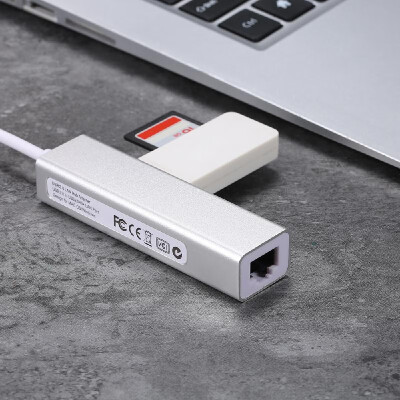 

USB 20 Type-C 3 Port HUB Fast Ethernet Adapter RJ45 100Mbps Network Card Expansion Converter for Macbook