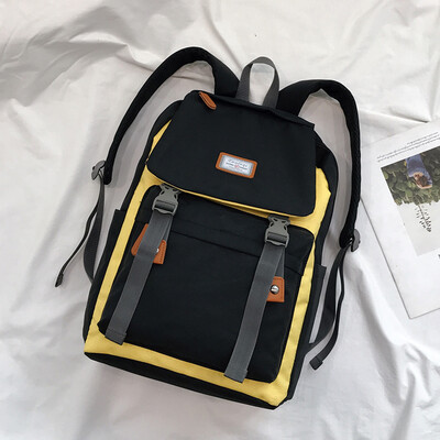 

Ins Wind Backpack Female Fashion Oxford Buchao High School Students Couple Backpack Backpack Male Mori