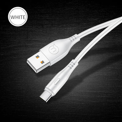 

USAMS US-SJ267 U18 Mobile Phone USB Type C Cable Round Joint For Android Samsung-1m