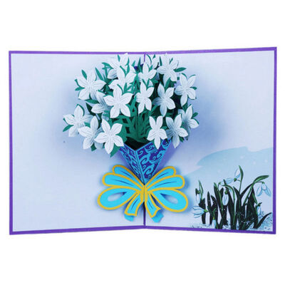 

Valentines Day Fireworks 3D Greeting Card Couple Festive Party Supplies Event Party Cards Invitations Valentines Day Card