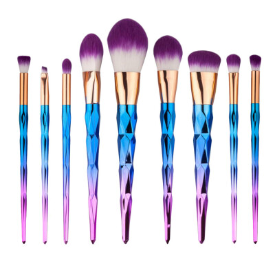 

〖Follure〗9PCS Make Up Foundation Eyebrow Eyeliner Blush Cosmetic Concealer Brushes