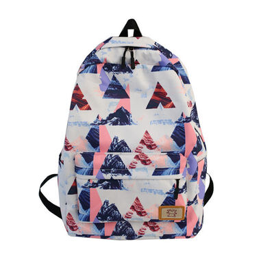 

Schoolbag girl ins wind Korean high school campus simple Mori backpack ancient feeling girl backpack tide card Joker