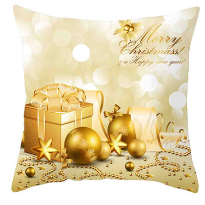 

Siaonvr Christmas Pillow Cover Decor Pillow Case Sofa Waist Throw Cushion Cover