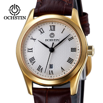 

Augustus OCHSTIN calendar imported movement leather mens watch mens watch