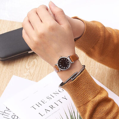 

Girl Student Simple Cute Watch Retro Small Dial Quartz Watches