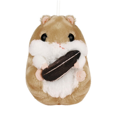

Tailored Soft Cute Cartoon Hamster Mini Plush Toy Animal Doll Baby Kid Birthday Gift