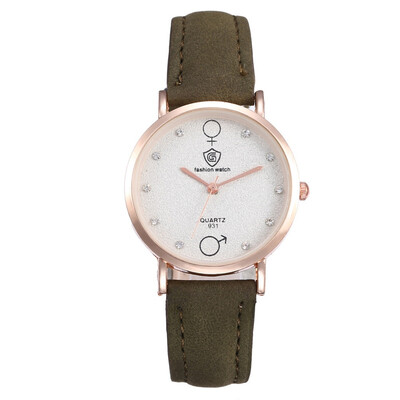 

RM Simple Fashion Creative Ladies Watch Creative Pattern Quartz Watch