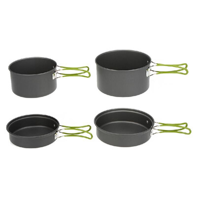

Lixada Portable Outdoor Tableware Camping Cookware 2-3 People Multifunctional Portable Cooking Set for Outdoor Stove