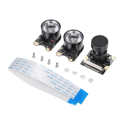 

Infrared Night Vision Camera Adjustable Focus Infrared Light Fill Light for Raspberry Pi 3B