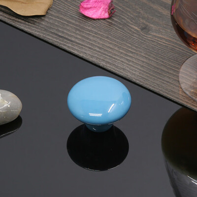 

Siaonvr Candy Color Ceramic Round Cabinet Wardrobe Drawer Cupboard Knob Pull Handle 1PC