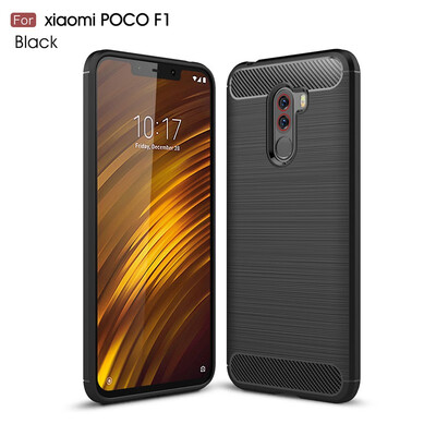 

Bumper Case Xiaomi Pocophone Poco F1 Soft TPU Cover Xiomi Mi F1 Pocof1 F 1 Silicone TPU Case Covers