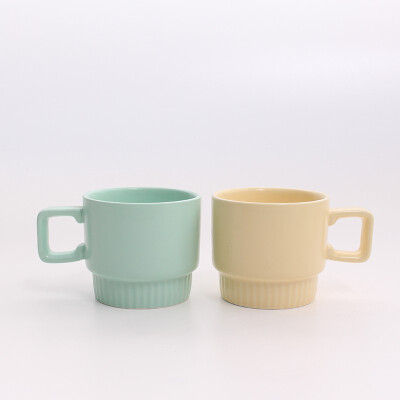 

European Ceramic Coffee Cup Tea Cup Water Cup Stack Cup Mug