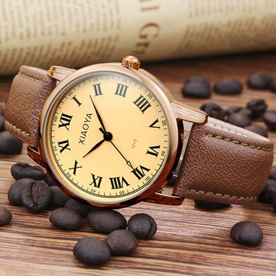 

Korean fashion watch female student Korean version of the simple belt trend mens watch retro student quartz watch couple watch