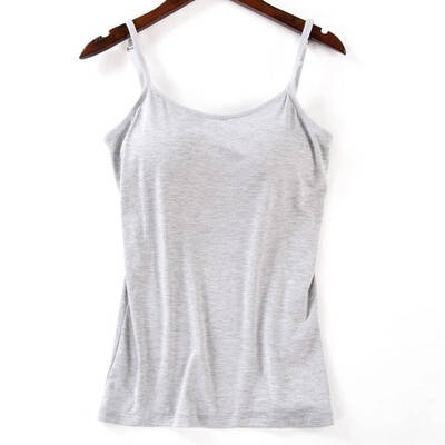 

Fashion lady comfort without rims chest pad sports home camisole