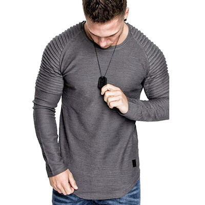 

Toponeto Men Autumn Winter Long Sleeve Pullover Top T Shirt Outwear Blouse