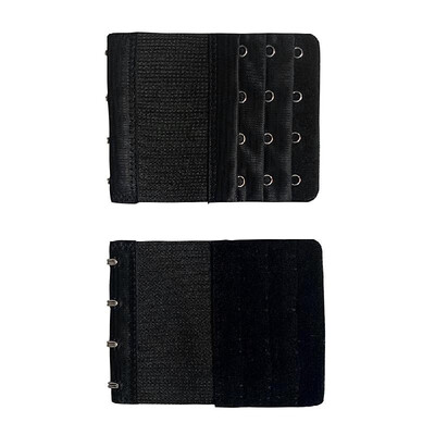 

Women 5PCS Bra Extension Buckle 4 Hook 3 Rows Adjustable Intimates Lengthened Bra Extenders
