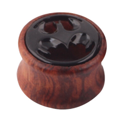 

Fashion Style 1 Pc Black Bat Plugs And Tunnels Stainless Steel Ear Expansion O-Ring Ear Stretching Piercing Body Jewelry