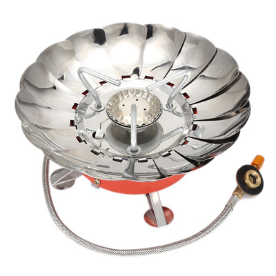 

Windproof Stove Cooker Cookware Gas Burners for Camping Picnic Cookout BBQ