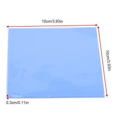 

Greensen 100mm x 100mm x 3mm CPU Chip Heatsink Cooling Thermal Conductive Silicone Pad
