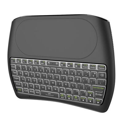 

D8 24G Wireless Mini Keyboard Air Mouse Touchpad Controller wBacklight