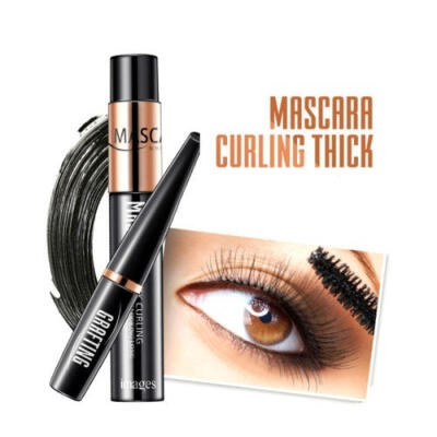 

2pcs 4D Waterproof Silk Eyelash Mascara Extension Curl Fiber Lash Mascara Kit