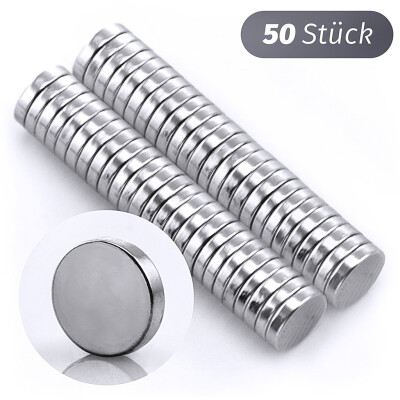 

〖Follure〗N35 Strong Round Disc Magnets Rare-Earth Neodymium Magnet 50Pcs