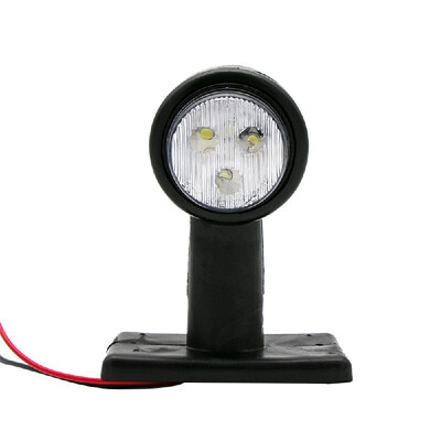 

2 X 6 LED Side Rubber Stalk Marker Light Lamp Outline Trailer Truck 472" 12V Waterproof IP67