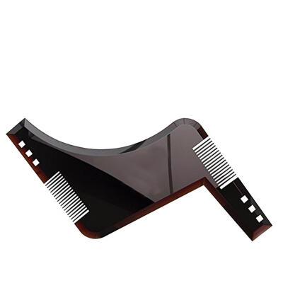 

Double-sided Men Beard Shaping Styling Template Comb Hair Beard Trim Shaper