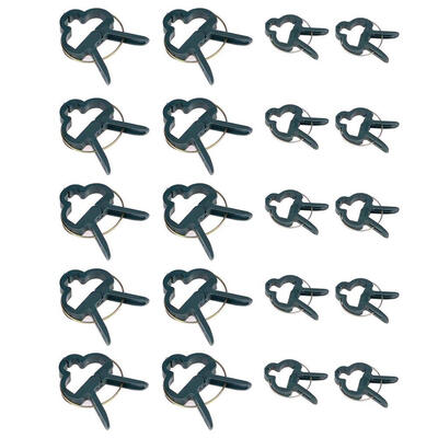 

20pcs Mini Plastic Grafting Clips Vegetable Flower Plants Grafting Clamps