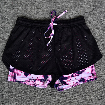 

Tailored Women Sports Gym Workout Waistband Skinny Yoga Shorts Pants