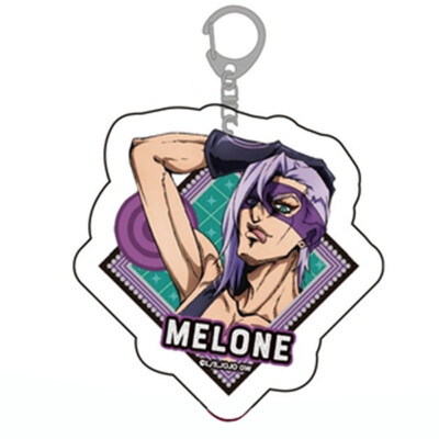 

CAR-TOBBY Anime Jojos Bizarre Adventure Keychain Cartoon Figure Acrylic Keychain