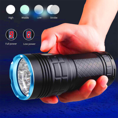 

Saidsome SupwildFire 18 x XM- T6 LED Power Digital Display Hunting Flashligt flashlight lamp