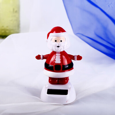 

〖Follure〗Solar Innovative Swing Head Shaking Doll Moving Head Christmas Gift Car Decor