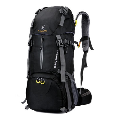 

60L Hiking Backpack Water-resistant Outdoor Sport Trekking Mountaineering Travel Backpack with Shoe Compartment for Men&Women